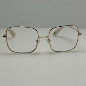 Glas Wilma Gold Eyeglasses Eye Glasses Readers +2.50 Blue 54-18-140